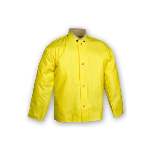 Tingley Tingley J31207 Webdri Storm Fly Front Jacket, Yellow, Hood Snaps, 3XL J31207.3X - main